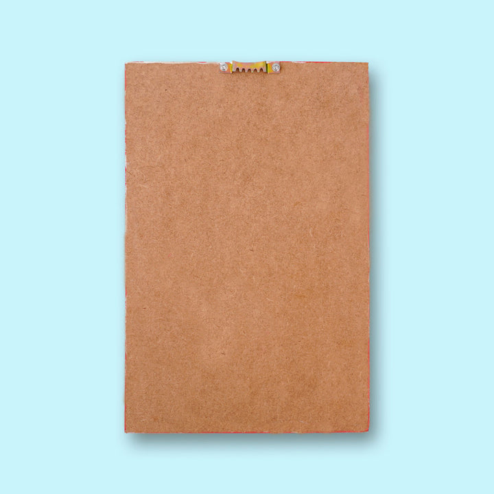 Handcrafted Pink & Yellow Frame - Lotus Traditional Lippan Art Jharokha Wall Art