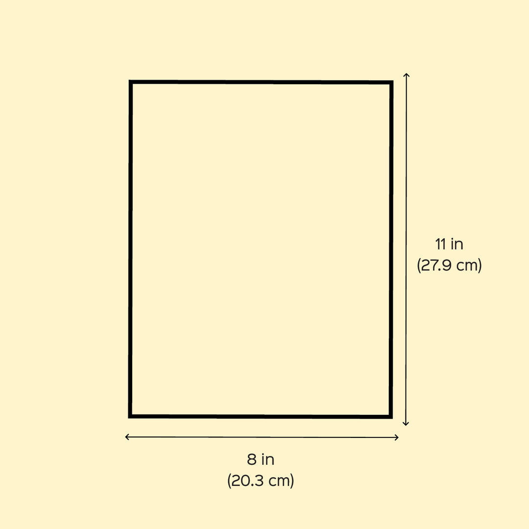 8 x 11 Inch | Petals & Ripples | Original Hand Painted Madhubani Painting On Paper