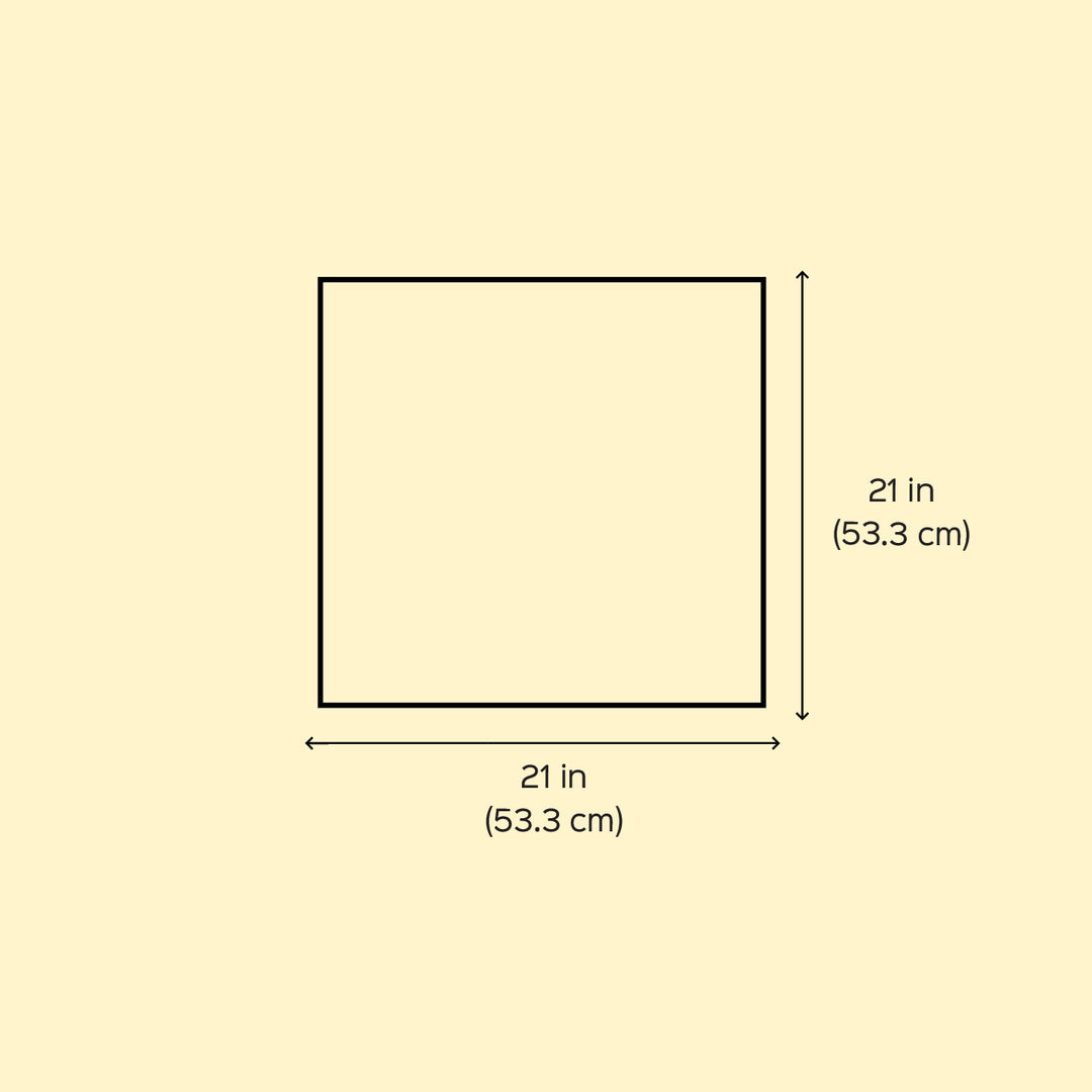 Hand Embroidered Butterfly Theme Chikankari Cotton Napkin | Set Of 2