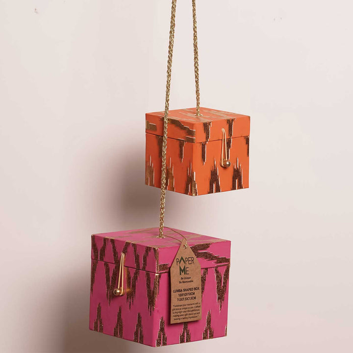 Handmade Sqare Shaped Paper Gift Box