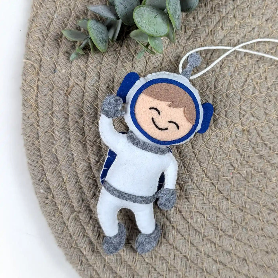 Handmade Astronaut Doll Felt Hanging For Kids