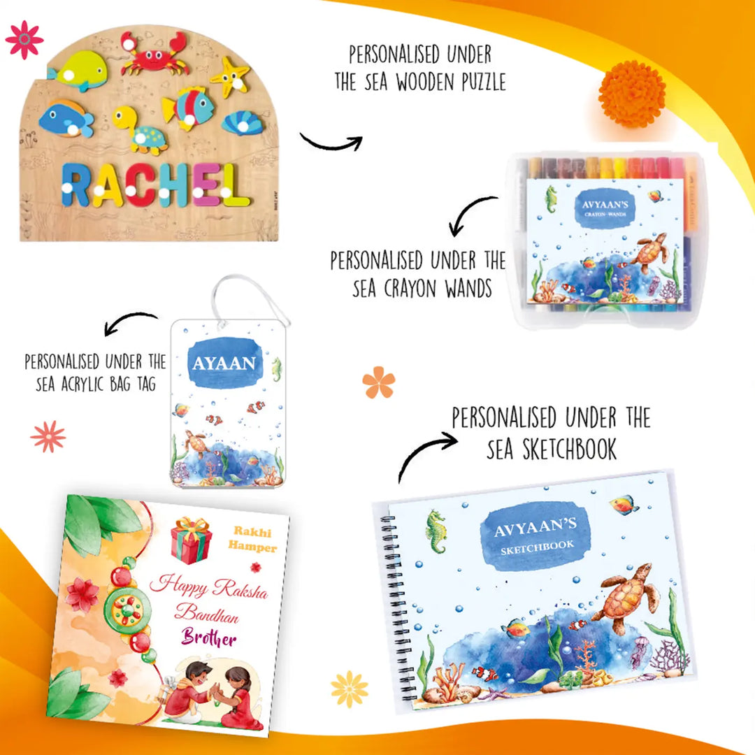 Personalized Lil Artist Play & Learn Hamper For Kids