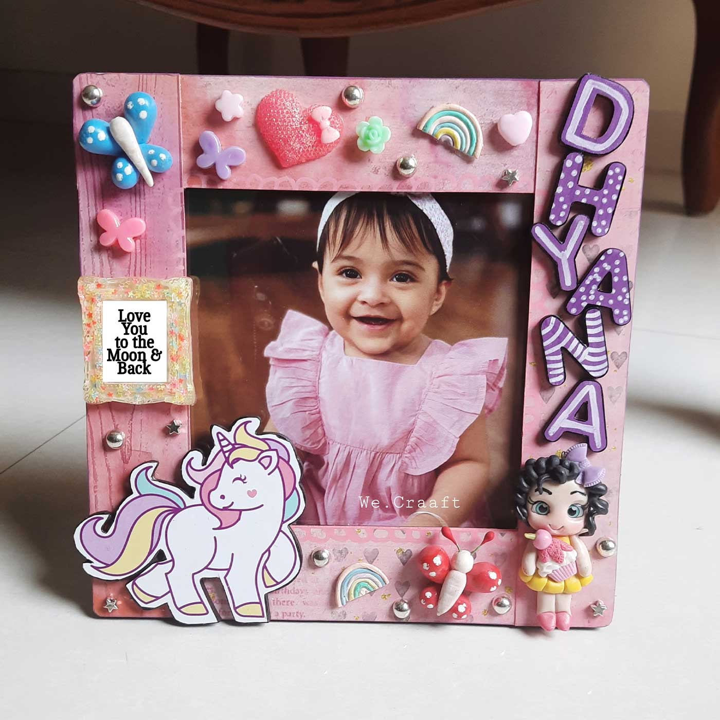 Frame Personalised Gift For Little Girl Picture Frame Personalised