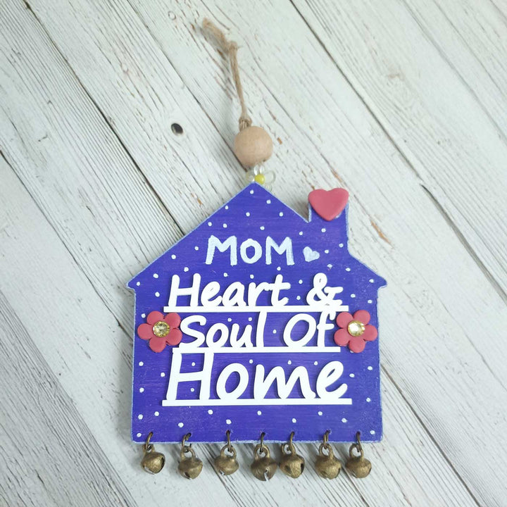 Handmade Soul Of The Home Theme MDF Wood Hanging For Mothers