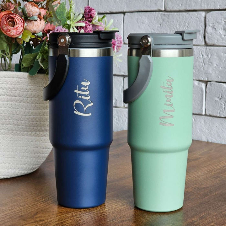 Personalized Stanley Stainless Steel Tumbler with Lid | 900ml