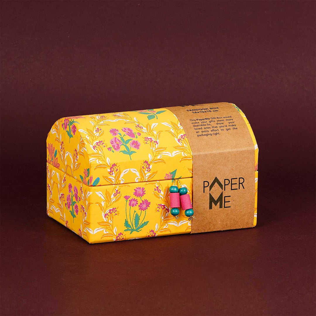 Handmade Gul Small Sandook Paper Gift Box