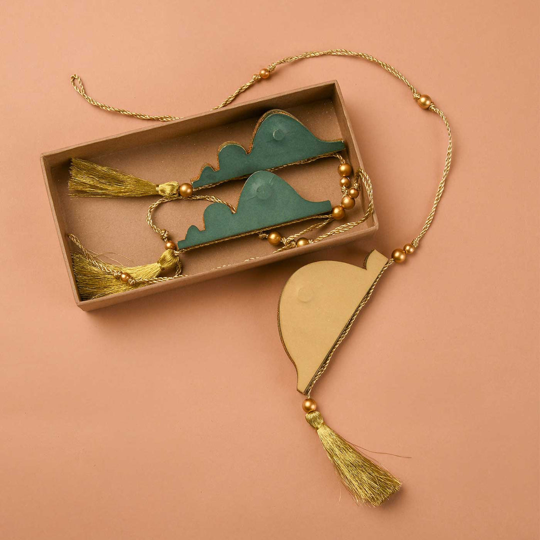 Handmade Eid Ornament Paper Hanging | Set Of 3