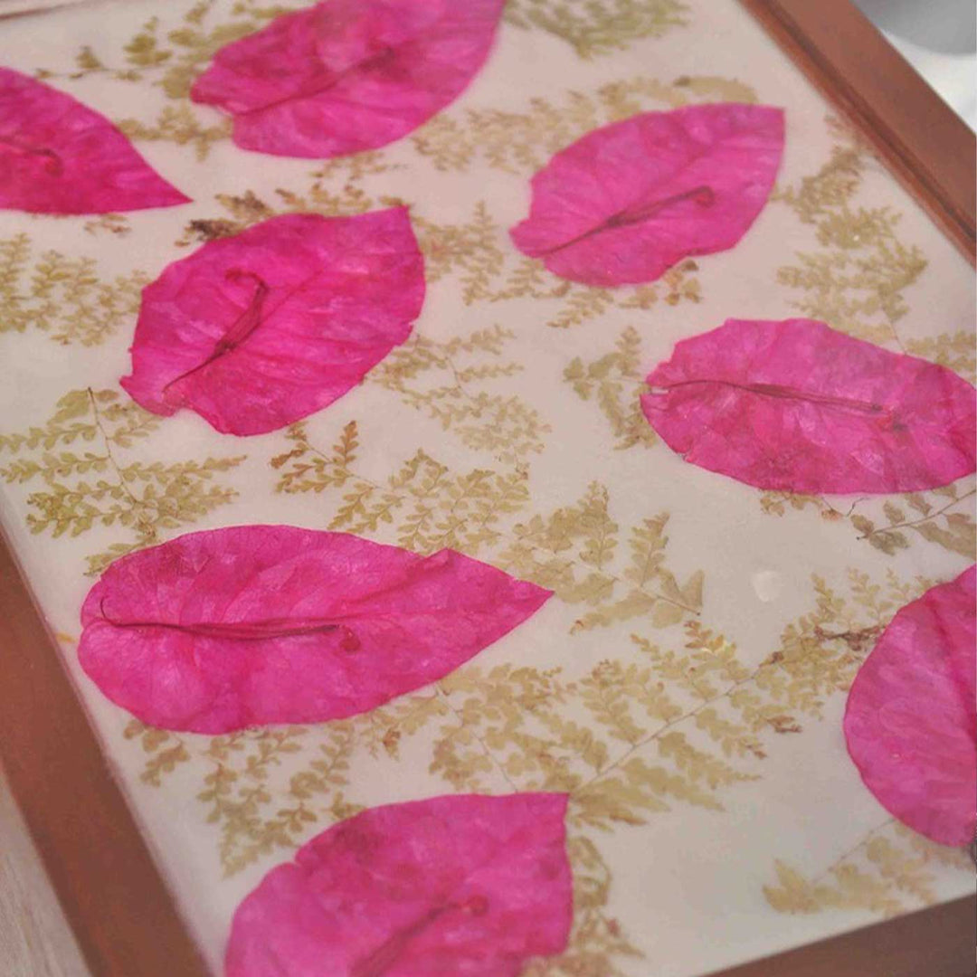 Personalized Bougainvillea Mornings Wooden Trinket Box