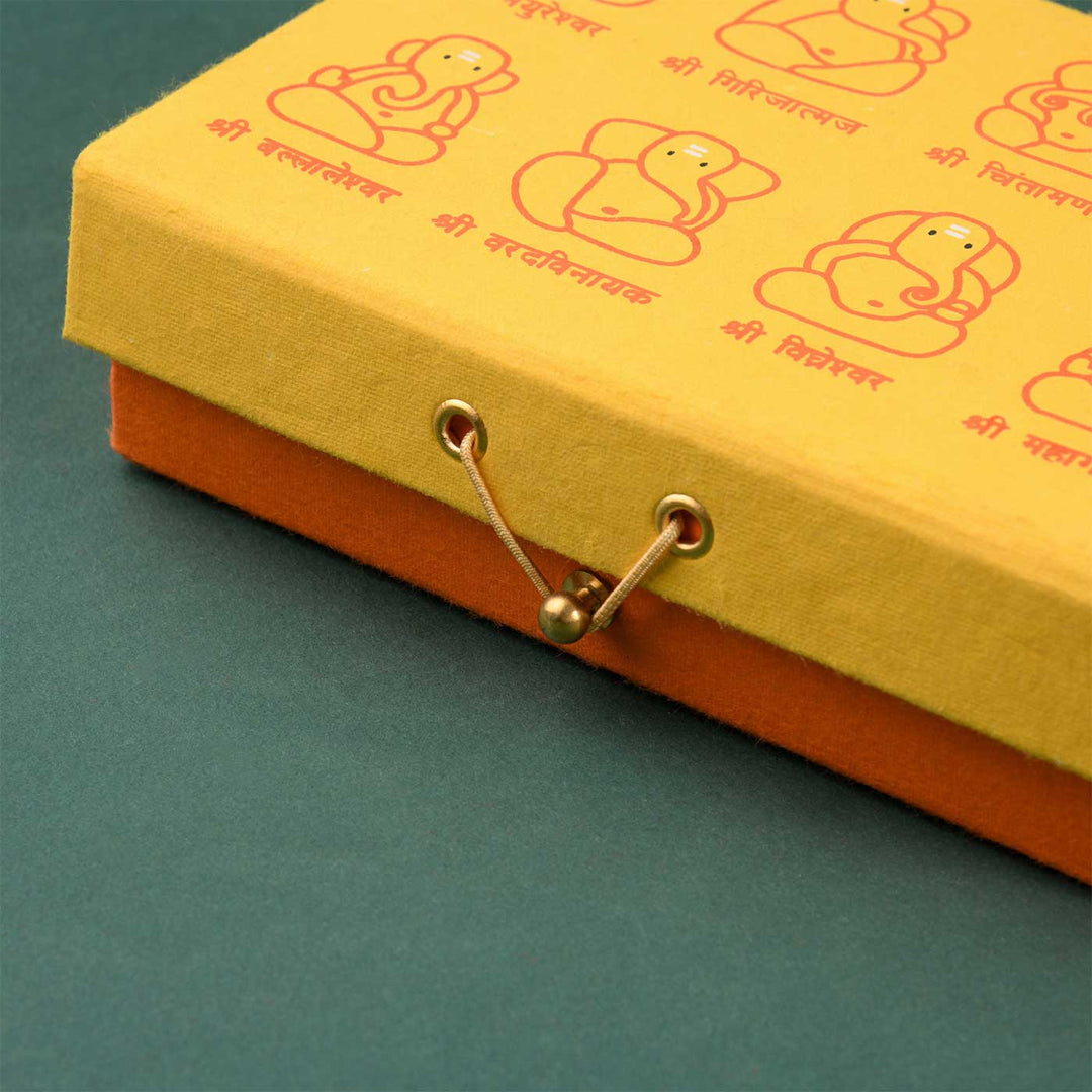 Handmade Ashtavinayak Small Paper Gift Box