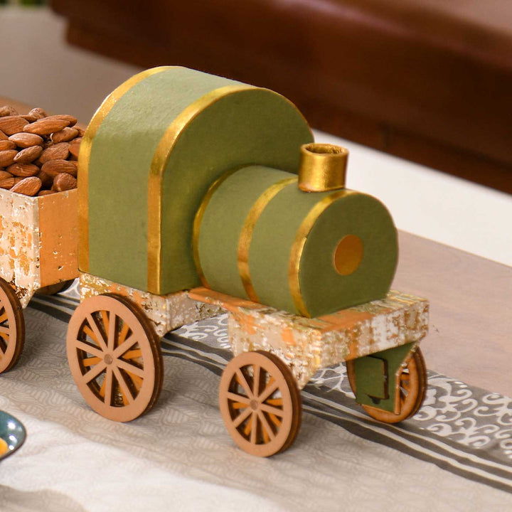 Handmade Toy Train Design Paper Gift Box