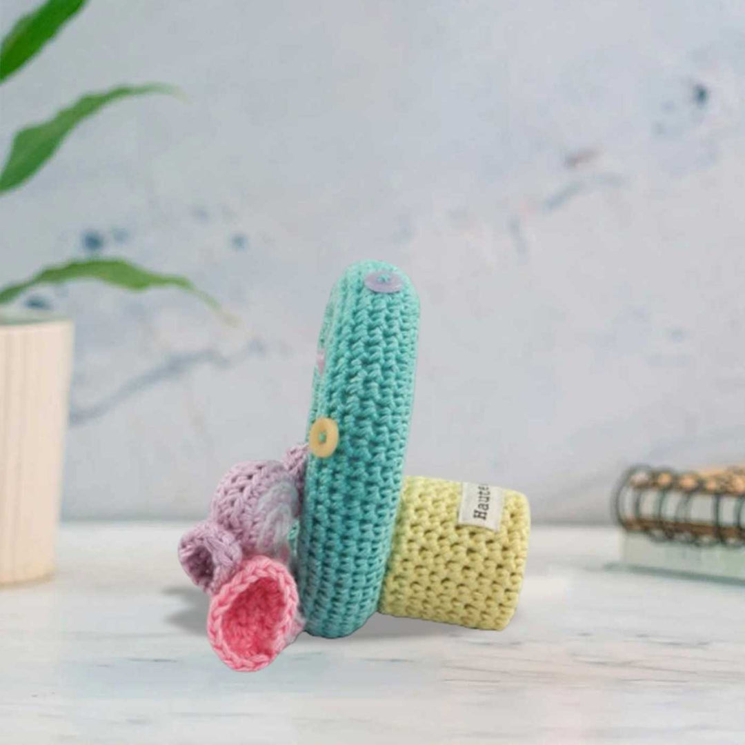 Handmade Crochet Candy Theme Photo Frame for Kids