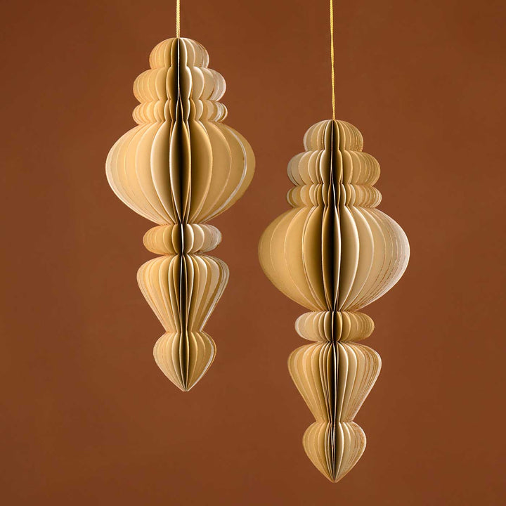 Handmade Eid Ornament Paper Hanging | Set Of 2