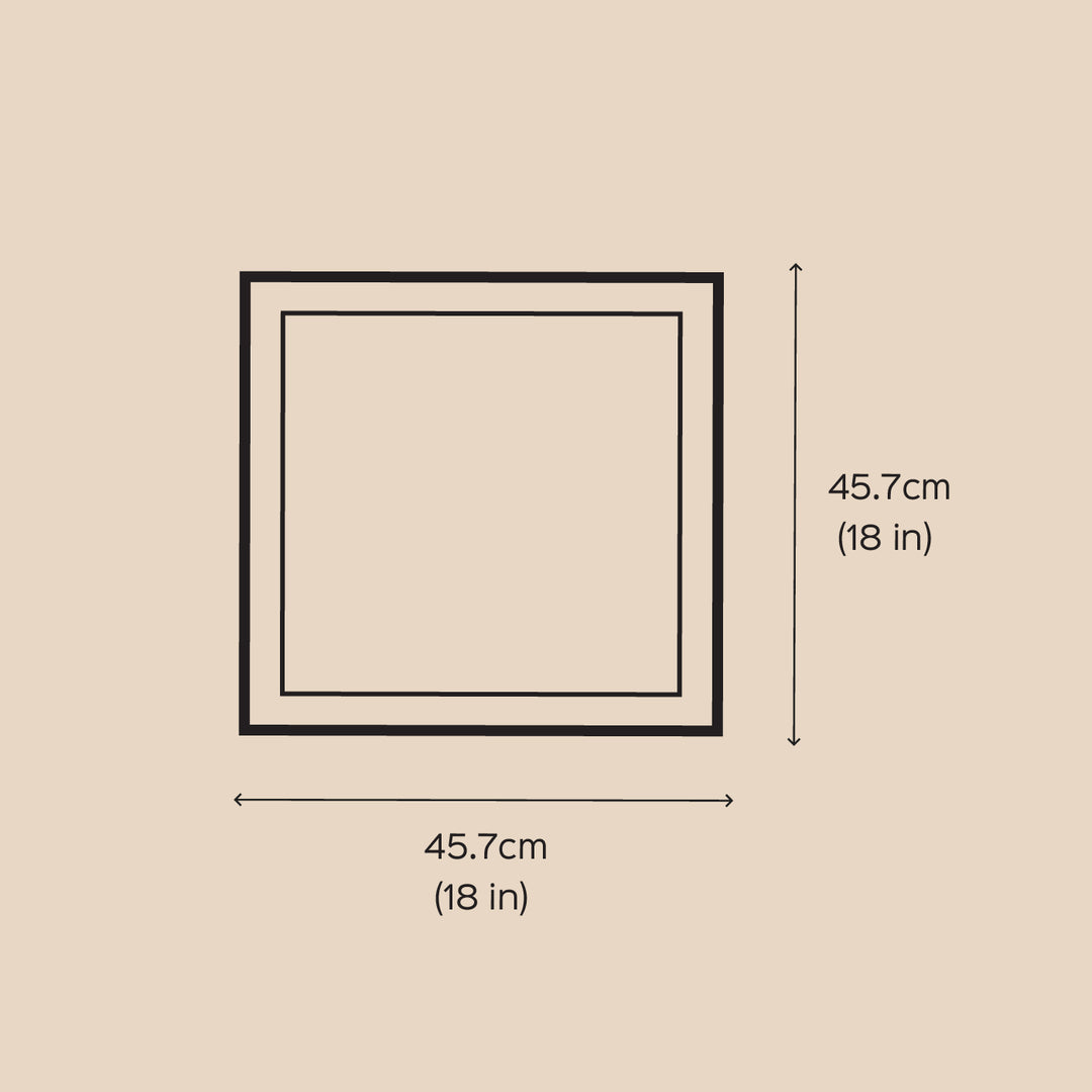 18 x 18 Inches | Photo Personalized Handmade Wedding Theme MDF Wood Decorative Plaque With Lights