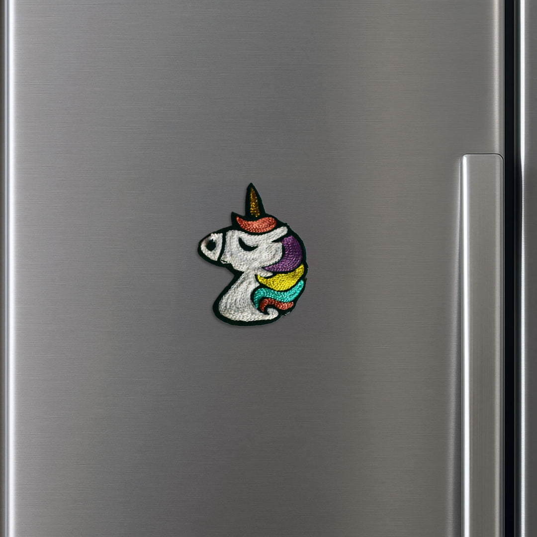 Handmade Unicorn Felt Kids Rakhi - Mounted on Refrigerator Door