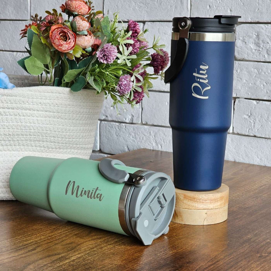 Personalized Stanley Stainless Steel Tumbler with Lid | 900ml