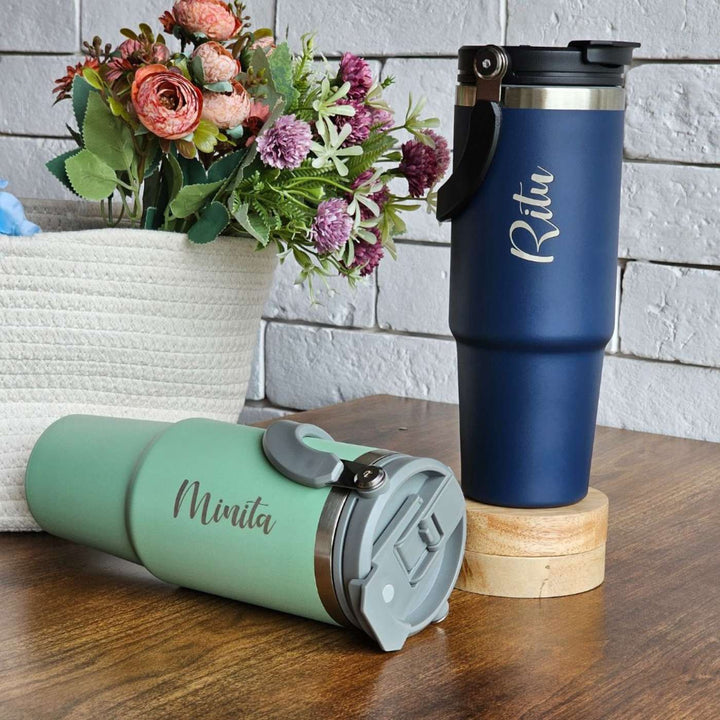 Personalized Stanley Stainless Steel Tumbler with Lid | 900ml