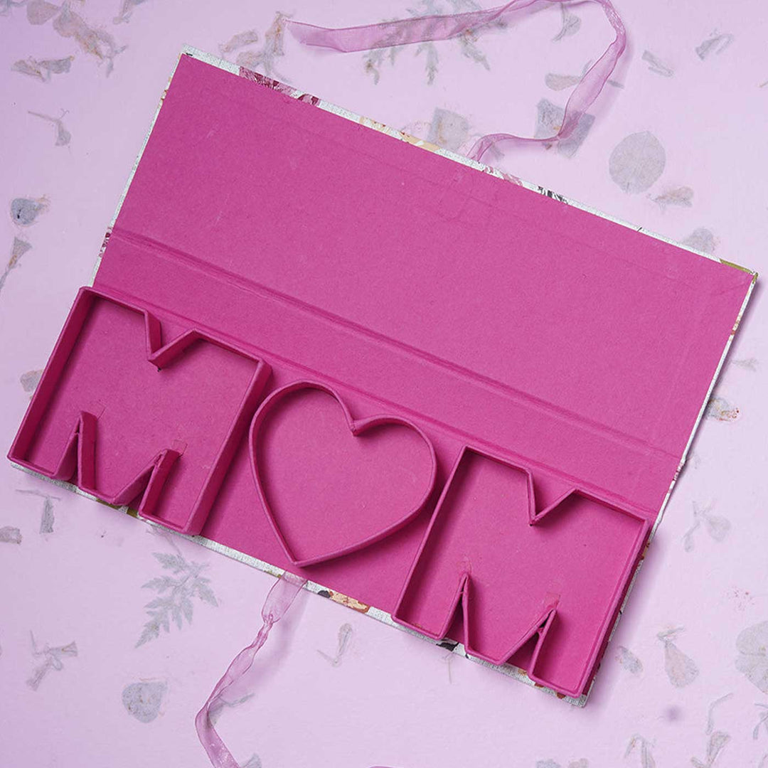 Handmade Mom Shaped Paper Gift Box
