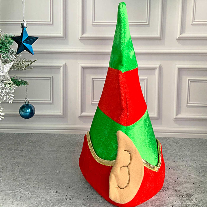 Handmade Big Elf Ears Velvet Santa Hat | Xmas Gifting Ideas
