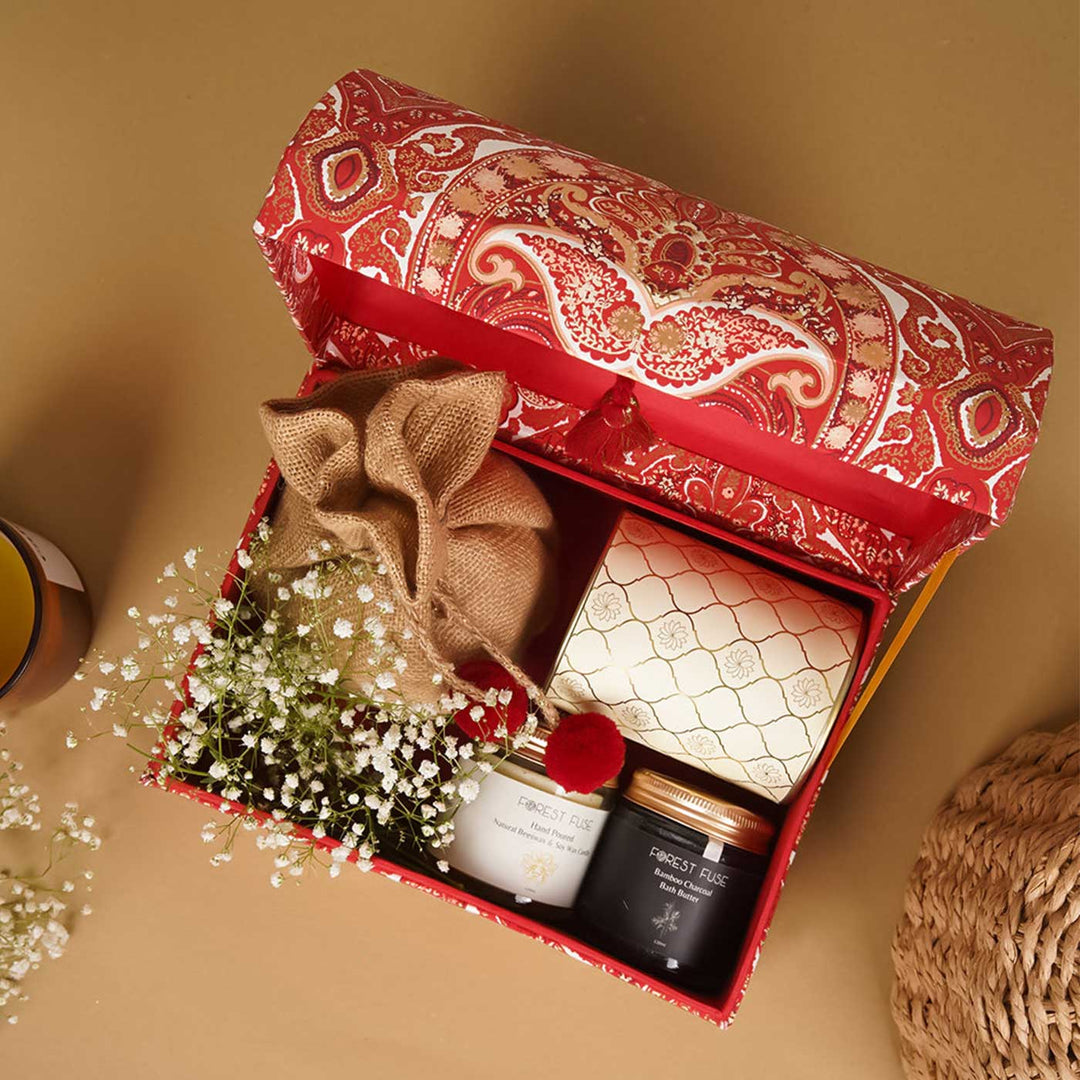 Handmade Pashmina Large Sandook Paper Gift Box