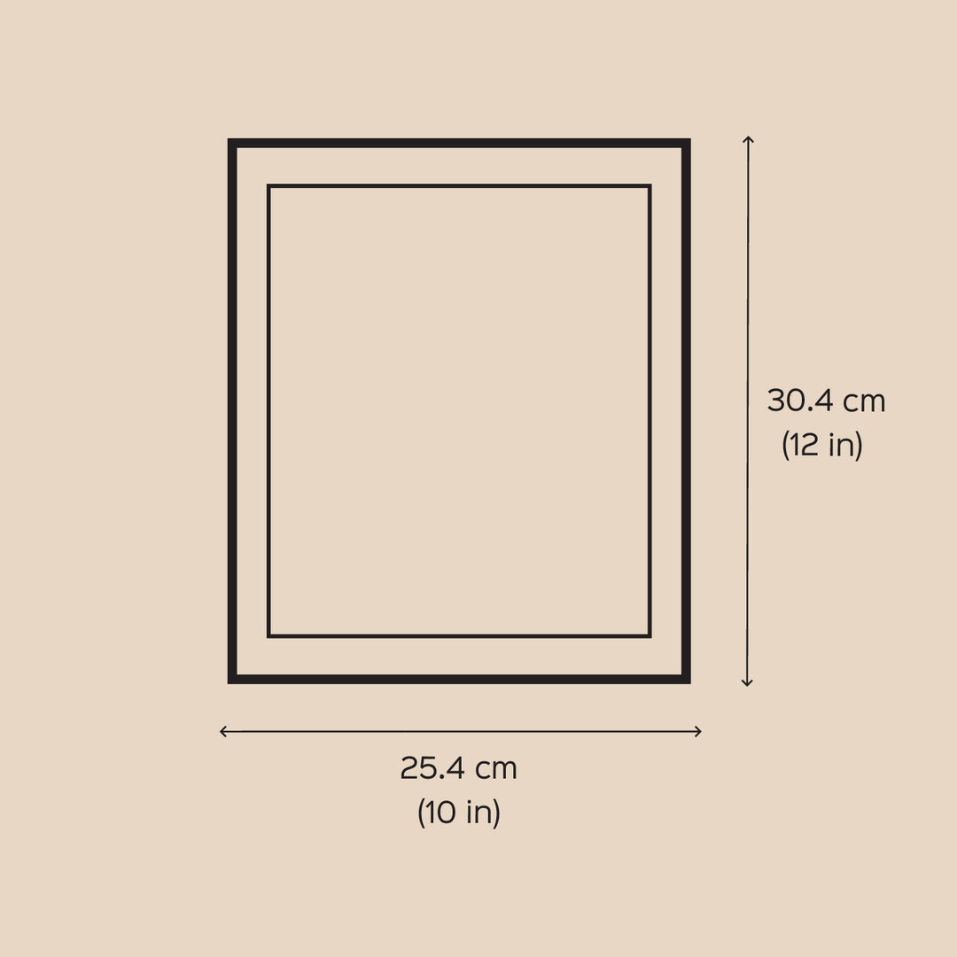 12 x 10 Inches | Photo Personalized Handmade Anniversary Theme MDF Wood Decorative Plaque With Lights