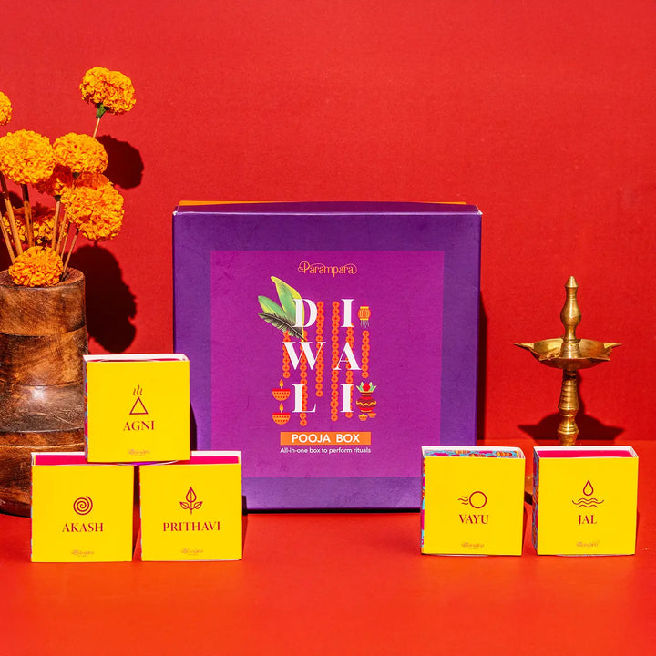 Premium 5 Day Diwali Rituals Gift Hamper | Pack Of 24