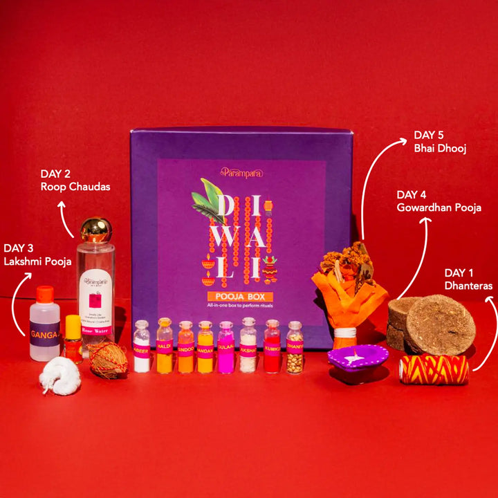 Premium 5 Day Diwali Rituals Gift Hamper | Pack Of 24
