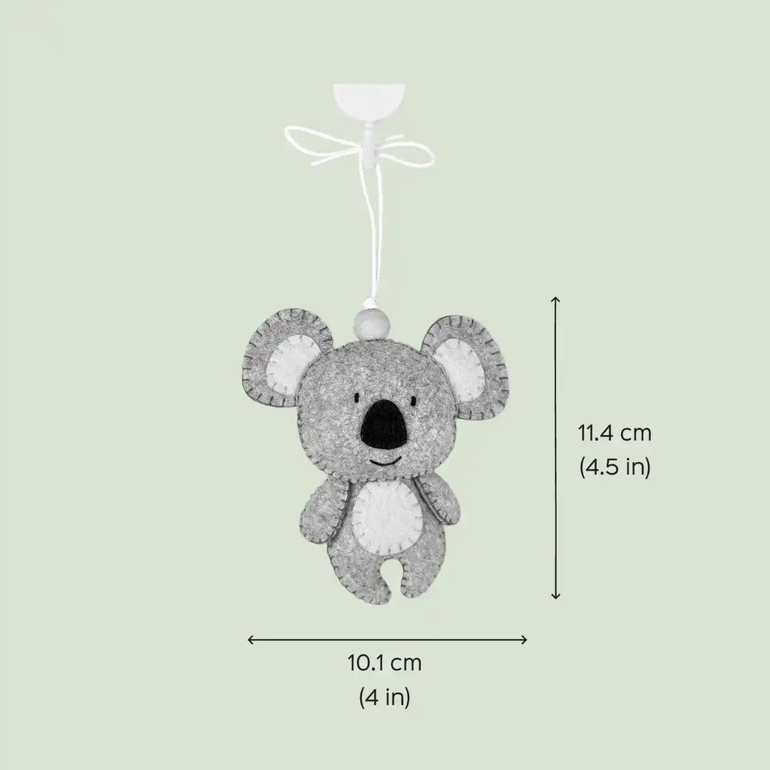 Handmade Koala Felt Hanging For Kids