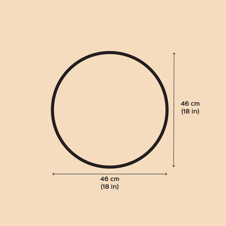 Handmade String Art Rangoli Design Mdf Wood Tealight Holder