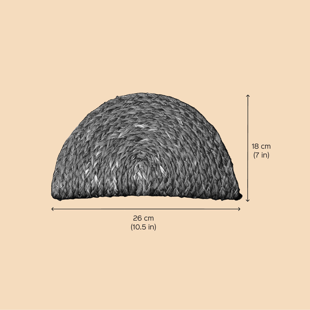 Handmade Grass Woven Red Boho Sanai Clutch