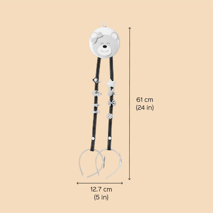 Handmade Unicorn Theme Felt Hair Clip Organiser