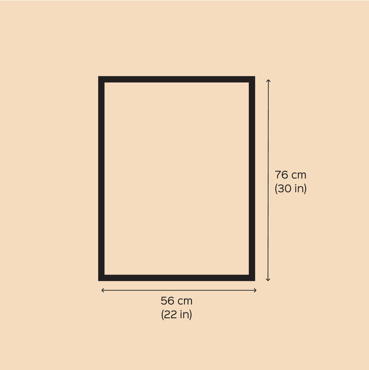 22 x 30 Inch | Harmony of the Forest and Water | Original Hand Painted Madhubani Painting | Natural Pigments On Paper