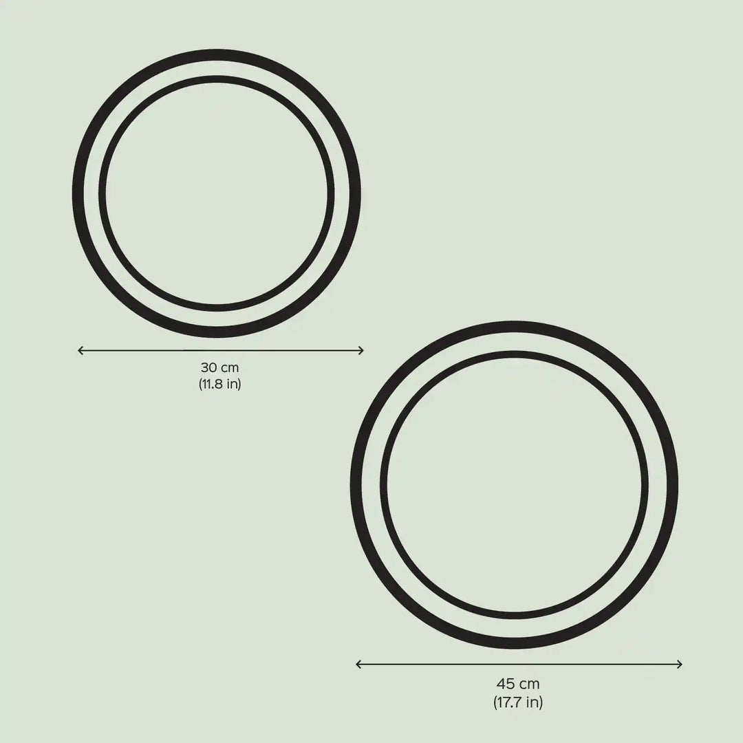 Personalized Handmade Blue Floral Acrylic Name Plate