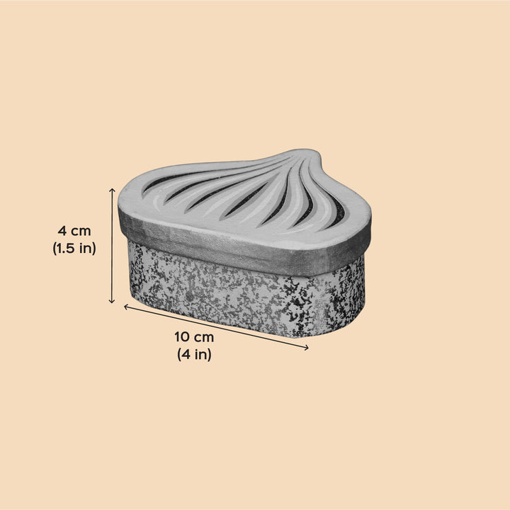 Handmade Modak Shaped Paper Gift Box | Set Of 3