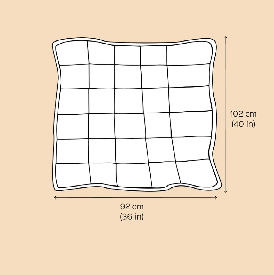 Personalized Elephant Parade Theme Cotton Quilt For Kids