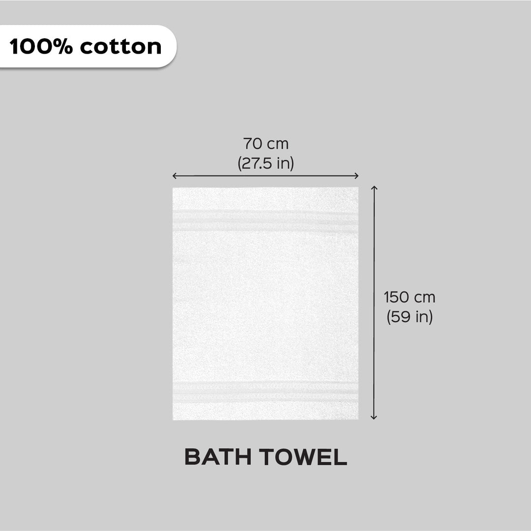 Personalized Embroidered Evil Eye Theme Cotton Bath Towel For Bhaiya And Bhabhi | Set Of 2