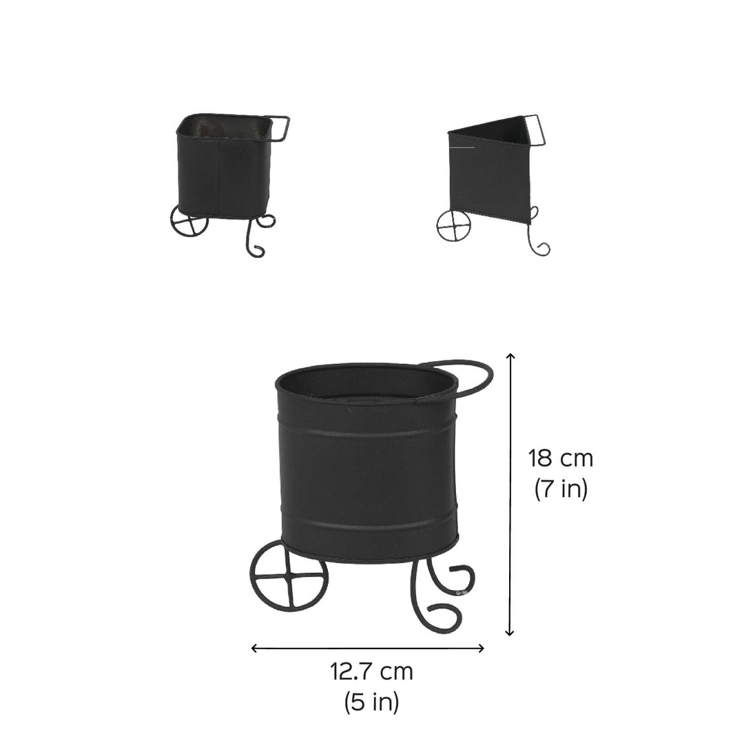 Handmade Green Triangle Shaped Snacks Cart Platter