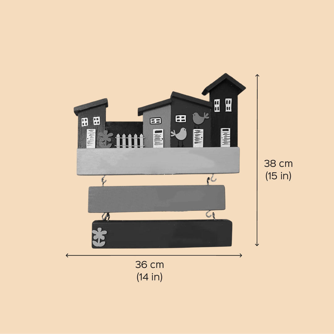 Personalized Hand-Painted Colony Theme Wooden Name Plate