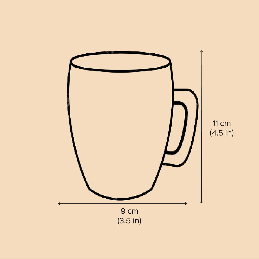 Personalized Hand-Painted Scooter Theme Ceramic Mug