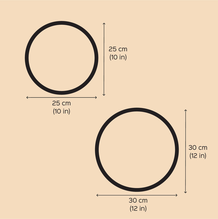 Photo Personalized Ghibli Art Design Circle Wooden Photo Frame