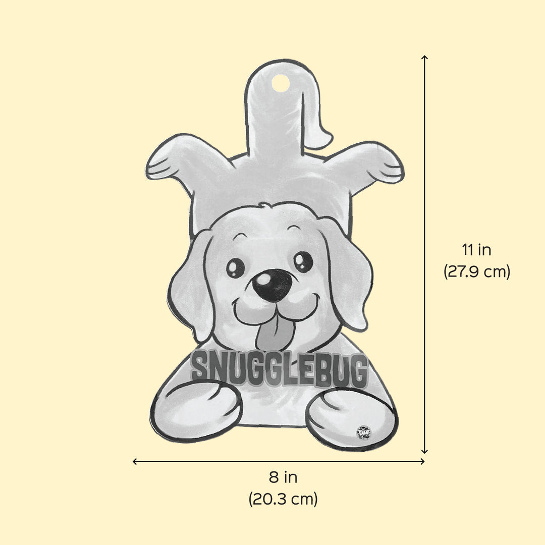 Printed Labrador Theme "Snugglebug" MDF Wood Wall Decor