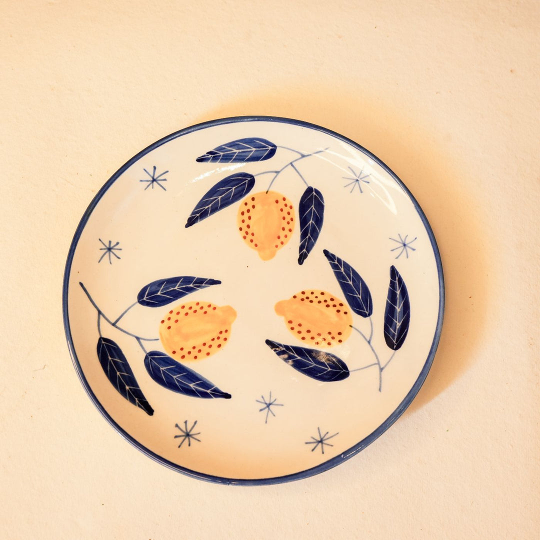 Sattvik Start Diwali Gift Hamper | Includes 1 Plate, 1 Mug, 1 Dry Fruit Potli, 2 Hangings, 1 Diwali Card, 1 Basket