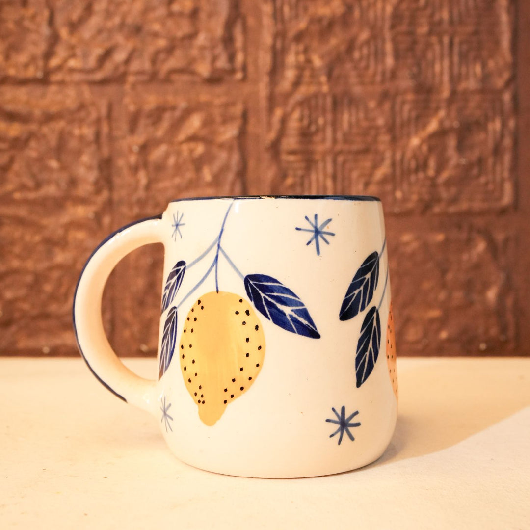 Sattvik Start Diwali Gift Hamper | Includes 1 Plate, 1 Mug, 1 Dry Fruit Potli, 2 Hangings, 1 Diwali Card, 1 Basket