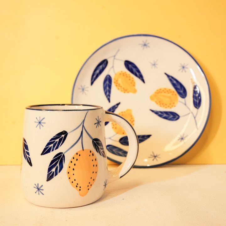 Sattvik Start Diwali Gift Hamper | Includes 1 Plate, 1 Mug, 1 Dry Fruit Potli, 2 Hangings, 1 Diwali Card, 1 Basket