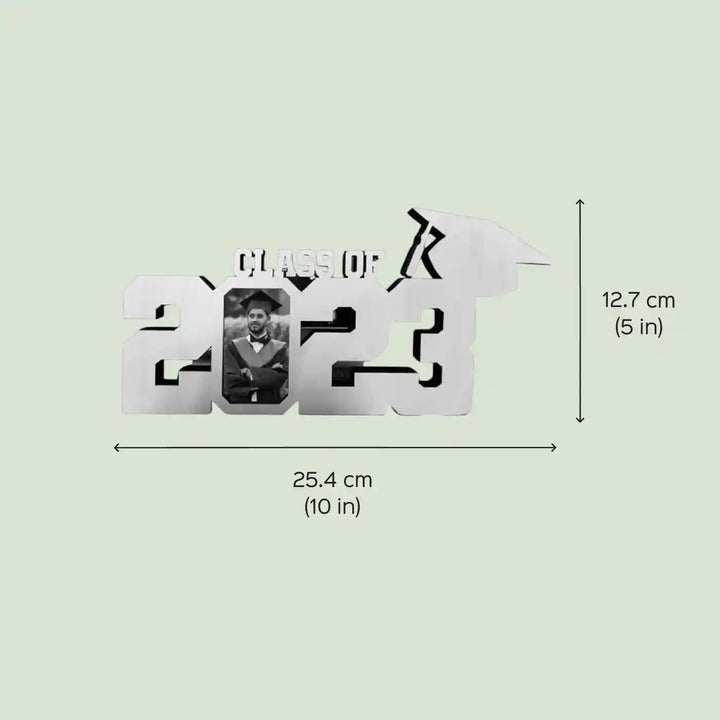 Photo Personalized Graduation Year Design Wooden Decorative Plaque