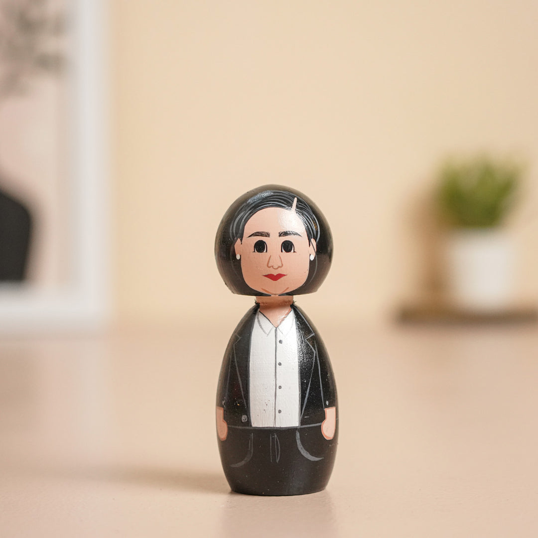 Photo Personalized Wooden Peggy Doll