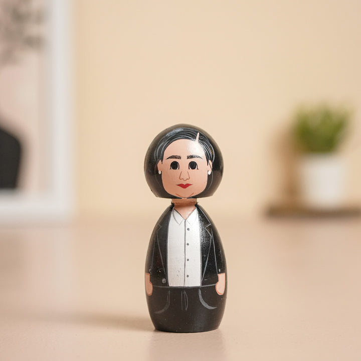 Photo Personalized Wooden Peggy Doll