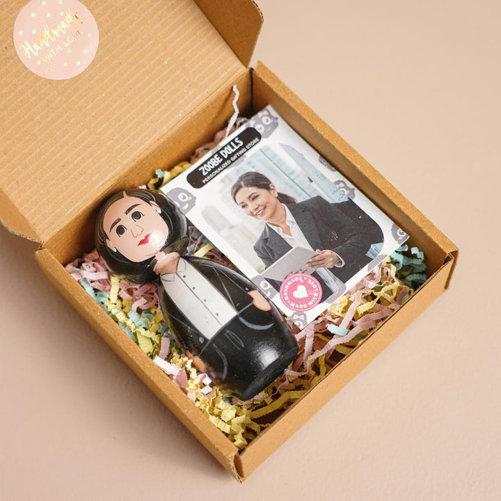 Photo Personalized Wooden Peggy Doll