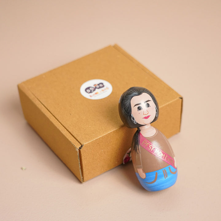 Photo Personalized Wooden Peggy Doll