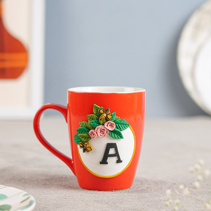 Personalized Polymer Clay Bee Theme Ceramic Mug