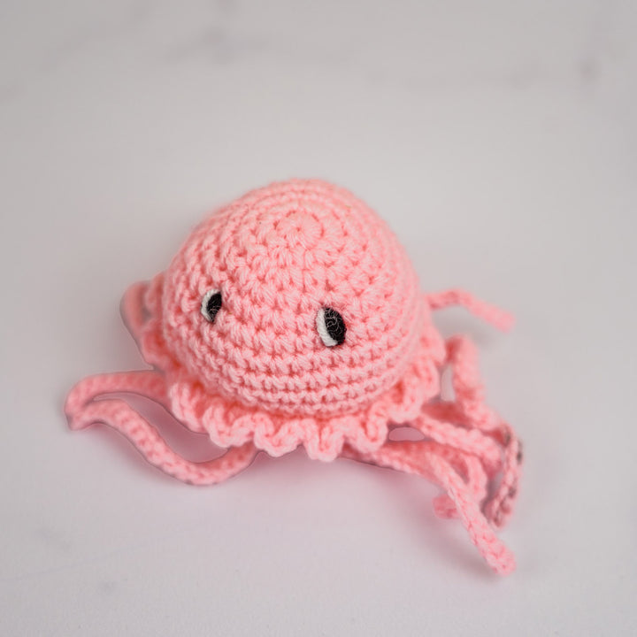Handmade Crochet Jelly Fish Toy